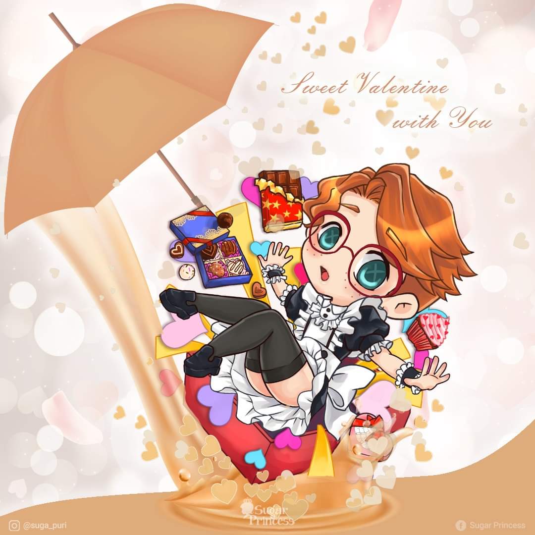Happy Valentine's Day, everyone ❤️
Celebrate this lovely day with chocolate and sweets! Like Xie Bi'an and Fan Wujiu celebrate this with sweet lovely Lucky. Love is in the air ❤️❤️❤️❤️❤️

#identityv #idv #luckyguy #WuChang #第五人格 #幸运儿 #无常