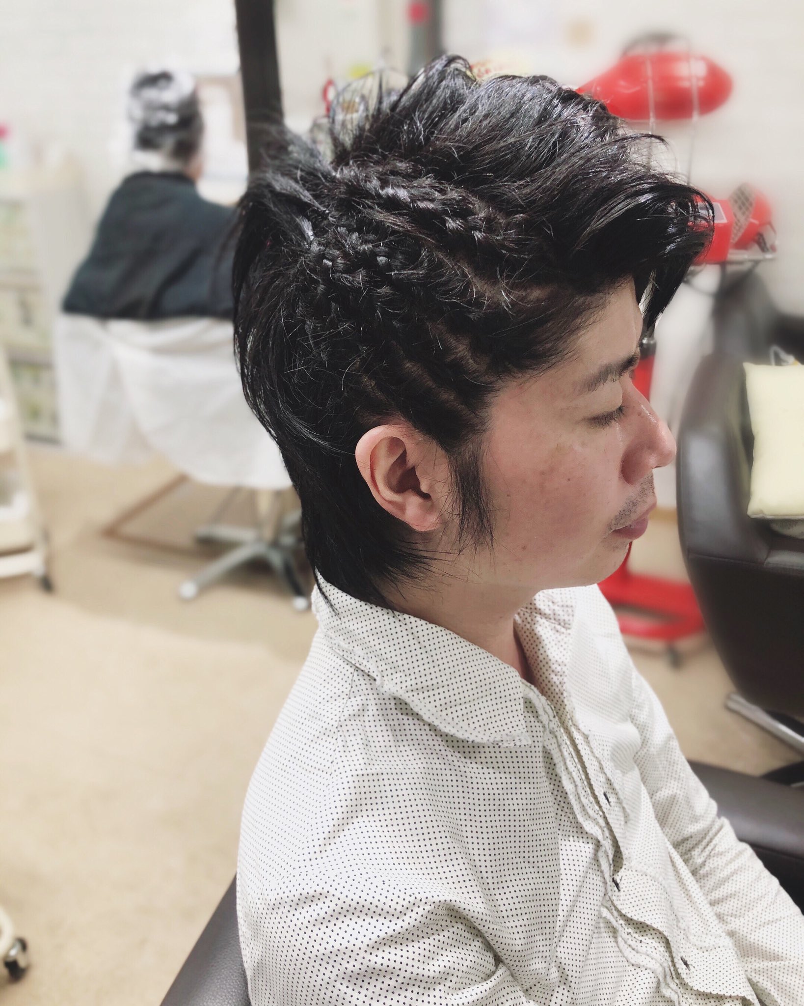 Principia 仙川美容室 Sur Twitter 新郎さまのヘア コーンロウ風編み込み T Co Kwiiihm0m3 コーンロウ 編み込み ブレード コーンロウサイド コーンロウ風 コーンロウ風編み込み 新郎ヘアセット 新郎ヘア 新郎ヘアスタイル