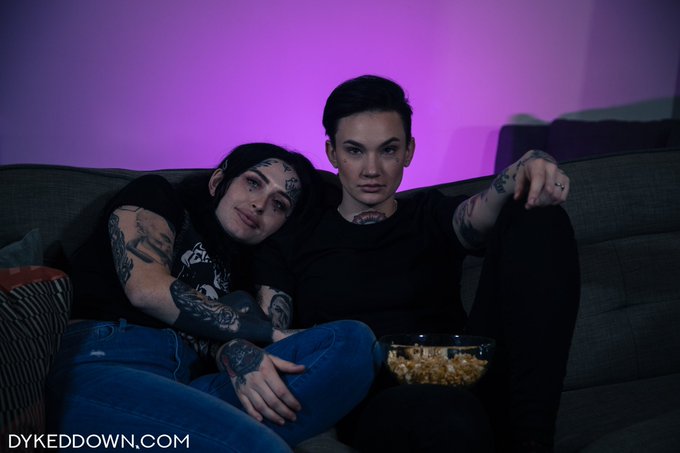 &ldquo;True Crime and Chill&rdquo; starring @Hon3yxmilk coming soon to @DykedDown 🥵🔪💦 https://t.co/BQMzp29hPW<a class="tags" href="/tag/hon3yxmilk">@hon3yxmilk</a>