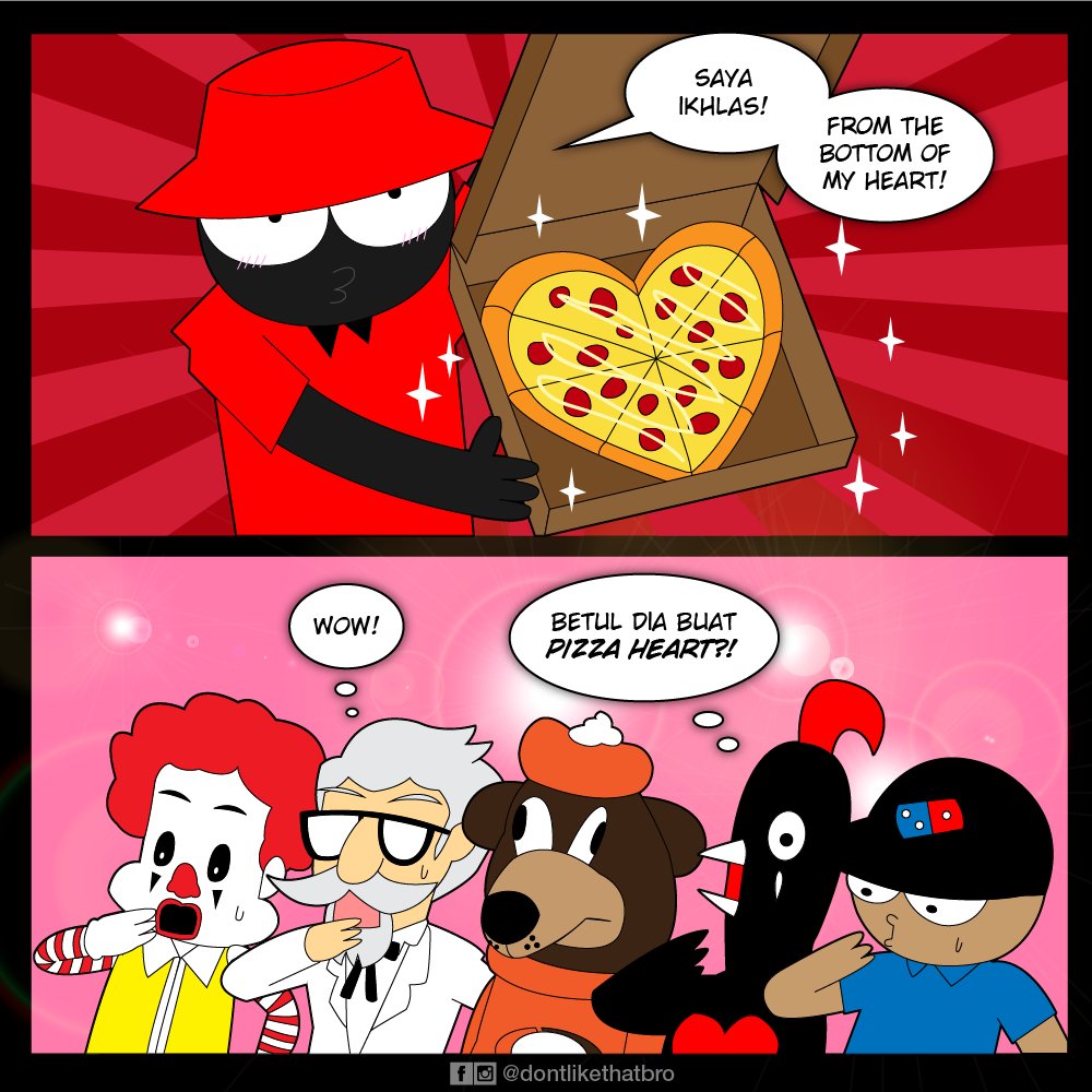 ernestngBRO's tweet photo. (3/3) #smkfastfood #giveloveachance #pizzaheart https://t.co/sP1YclSfss