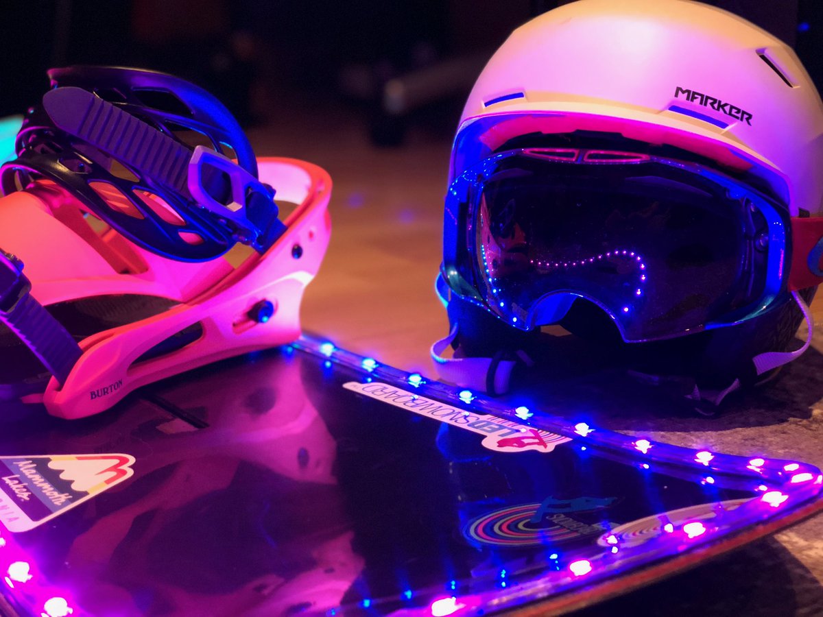 LEDsnowboard's tweet photo. We are working on something new! #snowboard #snowboarding https://t.co/3AxggJsRG7