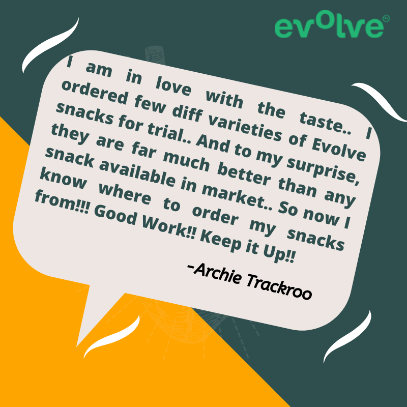 Evolve Snacks tweet media