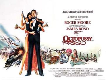 OCTOPUSSY: This movie would’ve been better if it weren’t at least 18 hours long. Always thought MOONRAKER was the nadir of the  #Bond franchise but I’d take half a dozen space laser battles over this. Took 4 sittings to get through this. Please Timothy Dalton save me soon!