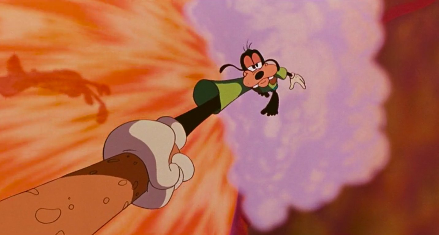 Tasha Robinson on X Really awfully distracted during various would be thrilling touching moments in A GOOFY MOVIE by the characters bizarre feet. Their weirdo bare feet are on display a LOT in this