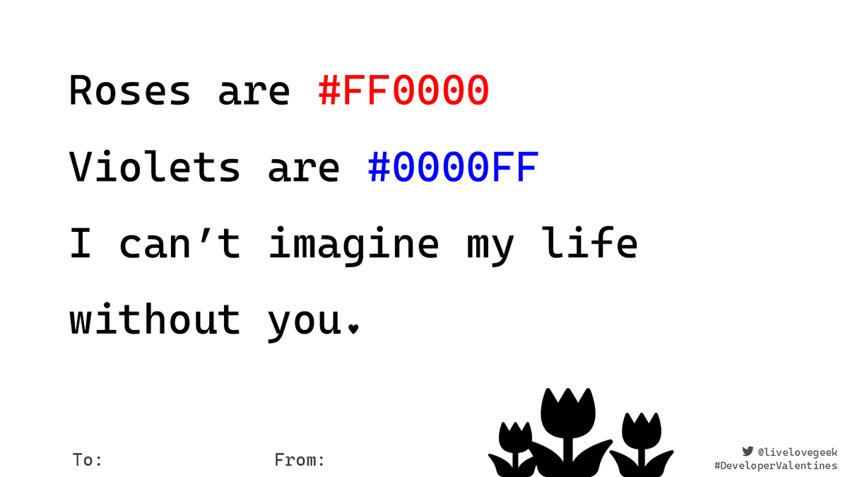 livelovegeek's tweet photo. For all of the designers out there, this one is for you ♥

#DeveloperValentines https://t.co/cBV8twTlwT