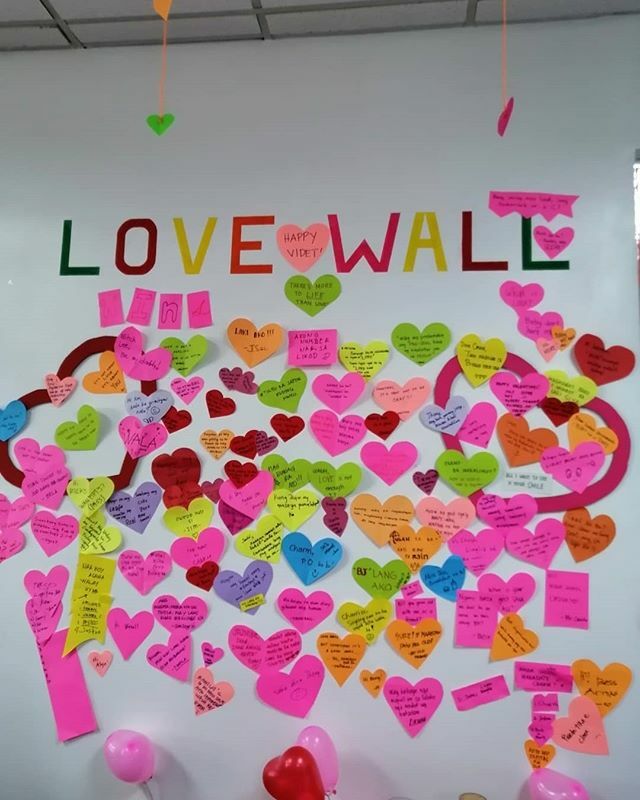 People are so creative when it comes to hugot lines. Our office's Love Wall is a testament to this talent. #happyvalentinesday #happyheartsday #lovelovelove bit.ly/39AxoFS