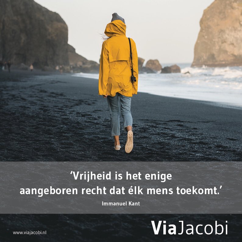 jacobikerk's tweet photo. Aanstaande maandag begint #ViaFilosofie. Op de eerste avond over het thema #Vrijheid maak je kennis met Immanuel Kant. Vrijheid is een recht, en het vermogen je door de rede te laten leiden. Benieuwd wat Kant bedoelt? Welkom! Meld je aan op https://t.co/7PfTIpXzFi #viajacobi https://t.co/a9GltGLV5t