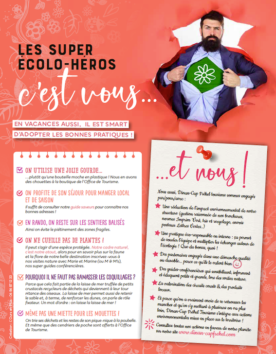 dletherisien's tweet photo. Le nouveau magazine de @dinancapfrehel Tourisme est disponible sur le site web et dans nos Bureaux d'Information.
64 pages qui mettent en valeur la destination avec des photos immersives, des articles accrocheurs, des conseils éclairés.
#promotion #mydinancapfrehel https://t.co/yey37PmE9M