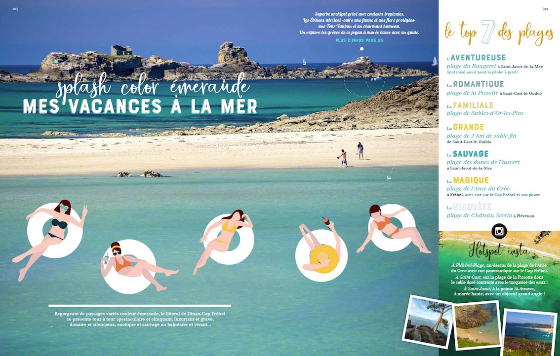 dletherisien's tweet photo. Le nouveau magazine de @dinancapfrehel Tourisme est disponible sur le site web et dans nos Bureaux d'Information.
64 pages qui mettent en valeur la destination avec des photos immersives, des articles accrocheurs, des conseils éclairés.
#promotion #mydinancapfrehel https://t.co/yey37PmE9M