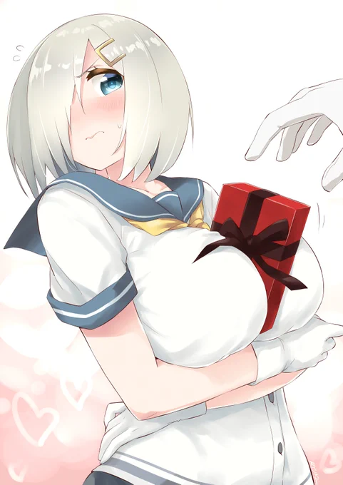 こんな渡し方をご所望なんて…!
#艦これ #浜風
はっぴーばれんたいん 