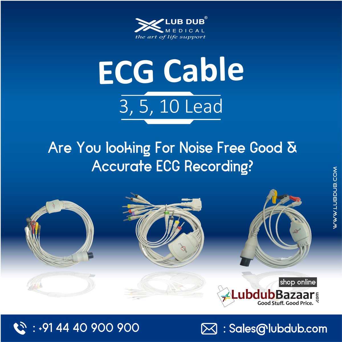 Lub_Dub_Biomed's tweet photo. ECG Cable #ecgcable #Hospital #biomedicalengineering #lubdub #lubdub https://t.co/C2gkWVOC8k