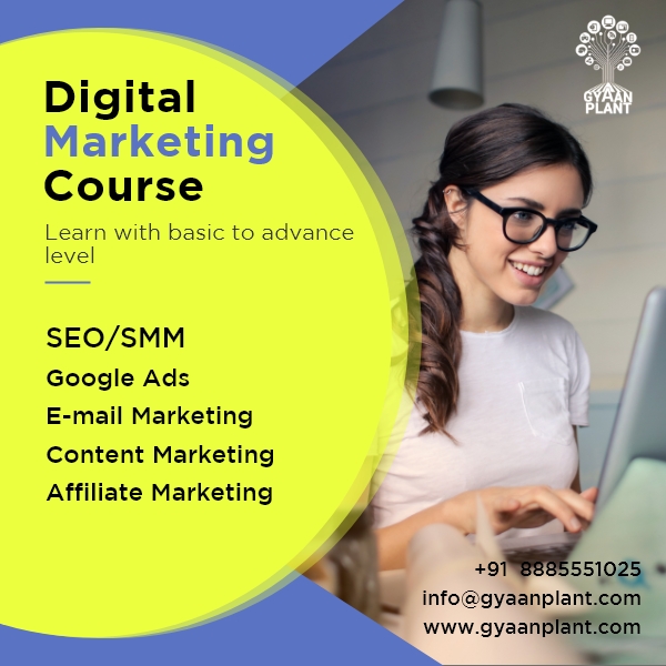 Digital Marketing training and internship by corporate trainers at Hyderabad.
gyaanplant.com
8885551025
#digitalmarketing #googleads #internship #offlinetraining #hyderabad