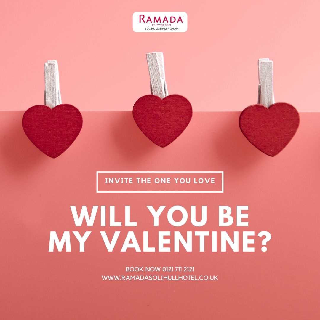 Celebrate Valentine's day and weekend at Ramada Solihull and make your loved one feel special!
For bookings call 0121 711 2121
#valentinesday2020 #valentines #dayoflove #birmingham #solihull #partytime #loveisintheair #Solihull #solihullrestaurants #birminghamhotels