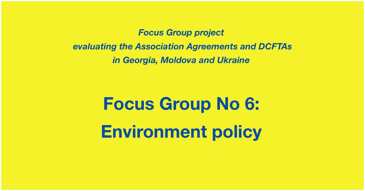 3dcftas_CEPS's tweet photo. How do national stakeholders assess the progress of #Ukraine, #Georgia, and #Moldova in the implementation of the environmental parts of #AssociationAgreement|s?
Check out the result of focus groups on #environment policy that we run in #3dcftas: https://t.co/KgyqHcz4n2