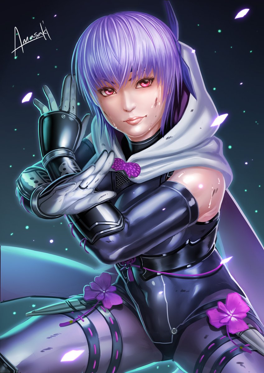 霞(DOA) 「前回あやね描いて姉妹揃ったので去年描いたかすみも修正した
#DOA6
#DOA6」|アマサキ/お仕事&skeb募集中のイラスト