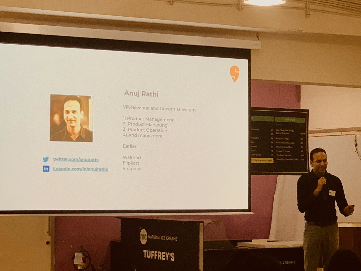 praburaja's tweet photo. Thanks for the great talk @anujrathi! #myntra #productiz https://t.co/UZwxwnBGc0