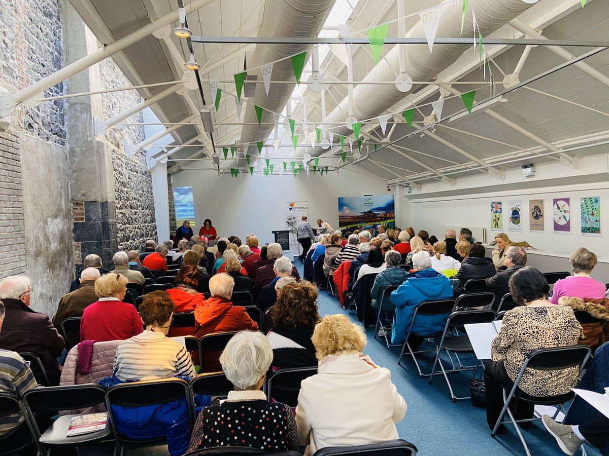 IrishHospice's tweet photo. Another jam packed Putting Your House in Order in #Limerick Great to see so many gathered to find out more about planning ahead for your end-of-life wishes. @AgeLimerick @Place_EE @westirelandgirl @sharoncahir #IHFsupport #thinkahead https://t.co/nidEoMbFwL