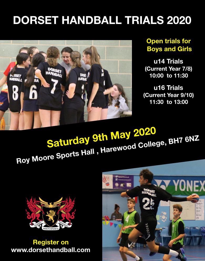 🚨Date confirmed  #2020trials 🚨
<a href="/GillSchool_PE/">Gillingham School PE</a> <a href="/ShaftesburyPE/">Shaftesbury PE</a> <a href="/Wey_Valley/">Wey Valley Academy</a> <a href="/PE_CHS/">PE@CHS</a> <a href="/pe_twynham/">Twynham PE</a> <a href="/QESPE/">QESPE</a> @Active_Dorset #getinvoled #dorset #handball 🤾‍♂️👊