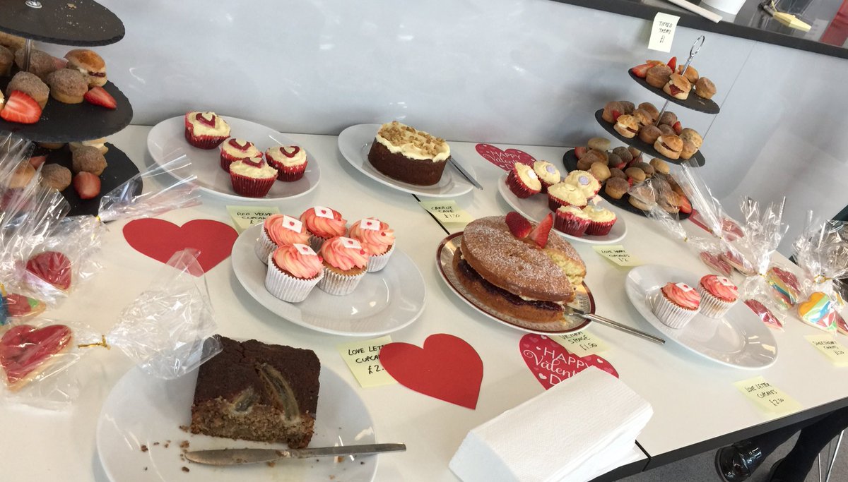 We ❤️ <a href="/WisemanTrust/">The Wiseman Trust</a> here <a href="/WedlakeBell/">Wedlake Bell LLP</a> : Valentines Day cake bake for our charity this year