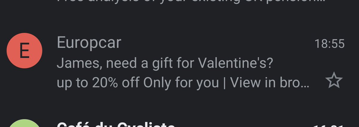 TheTaggster's tweet photo. As far as Valentine's gifts go this must be up there with Coronavirus. https://t.co/SN8iQSoRdA