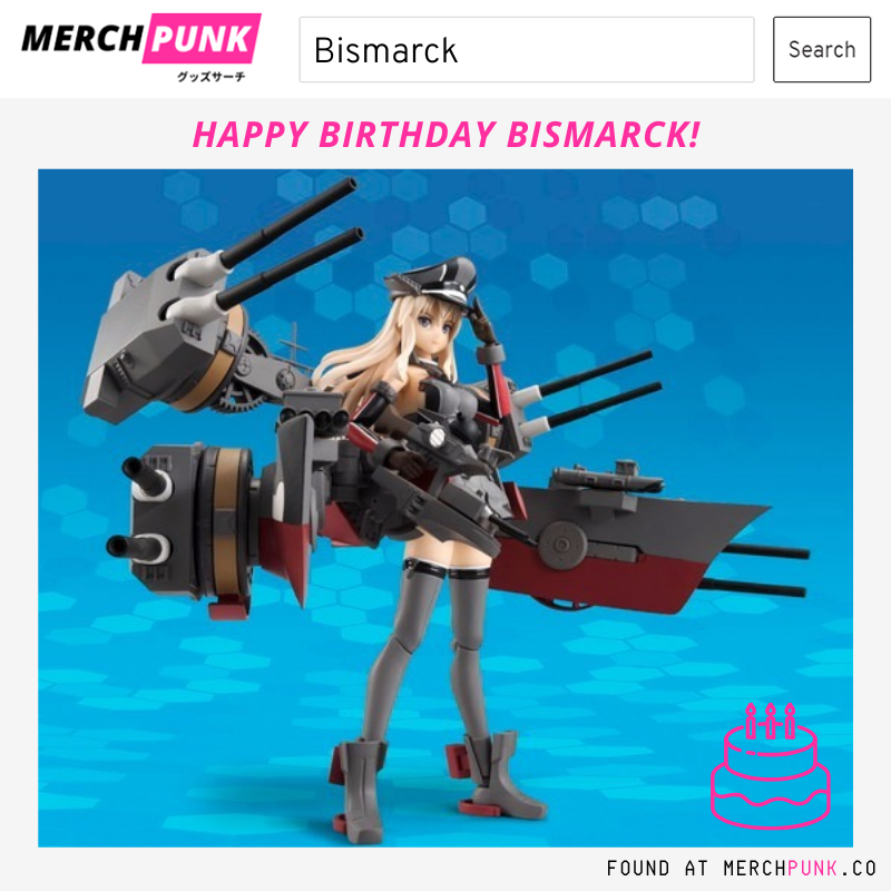 BlockPunkEN's tweet photo. Happy Valentine’s Day + Birthday to Bismarck from KanColle 👩✈️🎂
🚢🚢🚢
Figurine from https://t.co/v4Lkzgcjzz
#MPunkBDays #kancolle #bismarck #anime #merchpunk #blockpunk https://t.co/0SfN0s1VmI