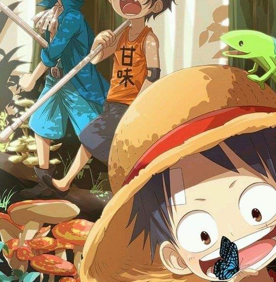 Bimbim942's tweet photo. Tersenyum lah apap pun yang terjadi 
#OnePiece https://t.co/pYnnmaHgCV