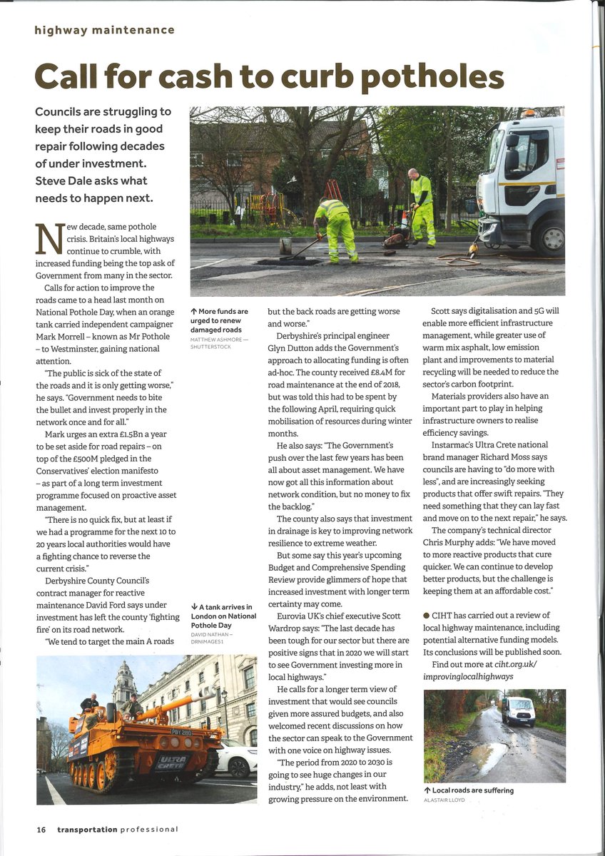 Ultracrete_UK's tweet photo. More coverage from our Awareness Day on 14 January 2020 at our HQ in this month's #TransportationProfessional. If you would like to find out more go to https://t.co/O0dbhTyl0a https://t.co/MkDU1axAeE
