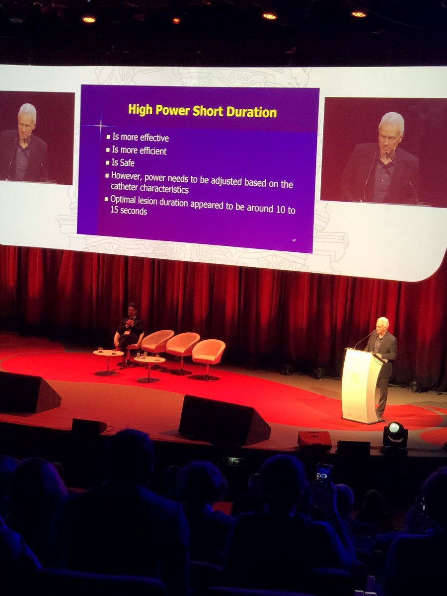 DrHusainShabeeh's tweet photo. High power short duration AF ablation... #AFIB2020 @BiosenseWebster @JNJMedDeviceUKI @JonathanBehar @ShouvikHaldar @DocWajidHussain @andreanatalemd @DhirajGuptaBHRS @Dominik_Linz https://t.co/syFu6bIk3y