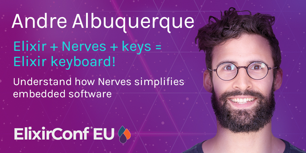 ElixirConf Europe (@elixirconfeu) on Twitter photo Nerves simplifies embedded software, learn how with <a href="/lejboua/">andré</a> at #ElixirConfEU 2020 as we build a keyboard controller from scratch using #Nerves and #RaspberryPi Zero ow.ly/vGNq50ymnzc #NervesProject Nerves simplifies embedded software, learn how with <a href="/lejboua/">andré</a> at #ElixirConfEU 2020 as we build a keyboard controller from scratch using #Nerves and #RaspberryPi Zero ow.ly/vGNq50ymnzc #NervesProject