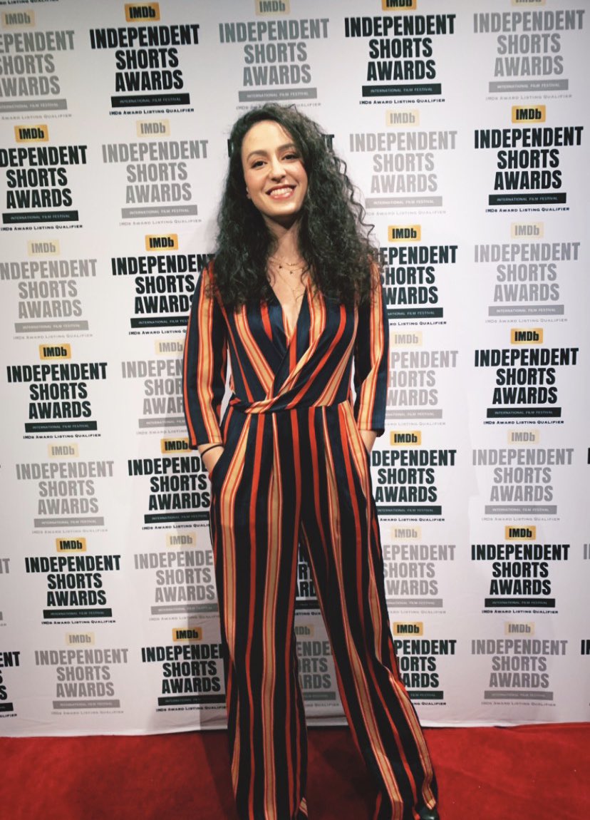 LynaDubarry's tweet photo. What a night! Thank you @IShortsAwards for this magical premiere! 🤩 fantastique responses from the audience, we couldn’t be more proud ❤️✨ @Mete_que https://t.co/wWC4RynqA2