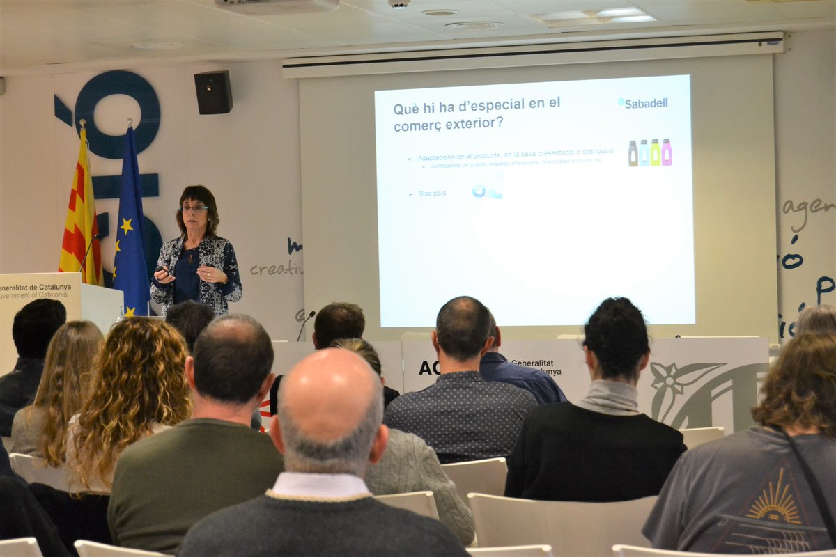 accio_cat's tweet photo. 🔛 Sessió sobre el risc al comerç internacional

Amb el @BancSabadell expliquem les diferents opcions per controlar-lo. 

Fes créixer la teva empresa al món ⬇️
https://t.co/lUnBYj4DKk https://t.co/Rx88E1Xtai