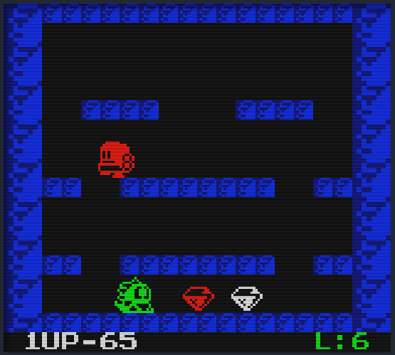 KesieV's tweet photo. Happy #ValentinesDay2020!
Did you know that the 1986 #Taito game #BubbleBobble was intended to be played by couples?
Celebrating my favorite #retrogame #codegolfing a slice of it in a 2.3kb paper #Rewtro #cartridge!
Print:
https://t.co/eOUEfafPhD
Play:
https://t.co/B1SdvF8tyh https://t.co/sJhEwICPzl