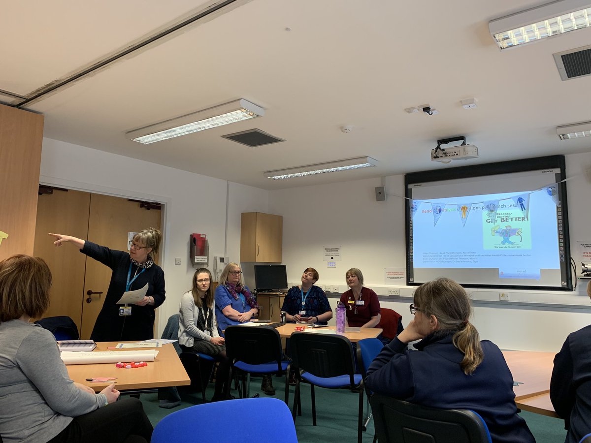 Excited to learn more about launch of #endpjparalysis <a href="/DrGrays_Elgin/">Dr Gray's Hospital</a> and across <a href="/NHSGrampian/">NHS Grampian</a> Bonus chocolates too💕