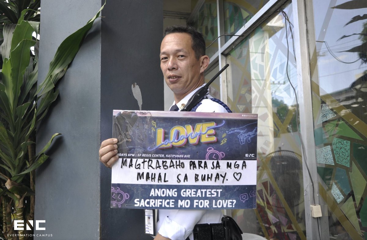 ENCampusKatip's tweet photo. #OhMyGuard
Check out the full album on our Every Nation Campus UPD page!
See you tonight for our last installment of Love Alarm, featuring guest artist Munimuni!!
#LoveAlarmSeries https://t.co/BXxQMFAOqv
