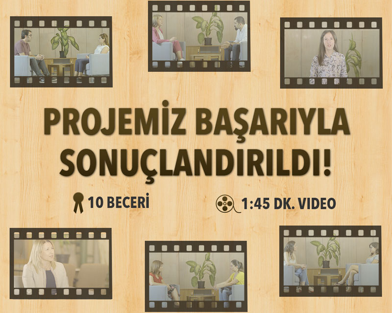 218B494 nolu TÜBİTAK 4005 projemizin Güz 2019 döneminde,6 farklı üniversitede Bireyle Psikolojik Danışma Uygulaması ve Psikolojik Danışma İlke ve Teknikleri dersleri kapsamında ilk pilot uygulamasından gelen geri bildirimlerle de beraber sonuç raporumuzu tamamlamış bulunmaktayız.