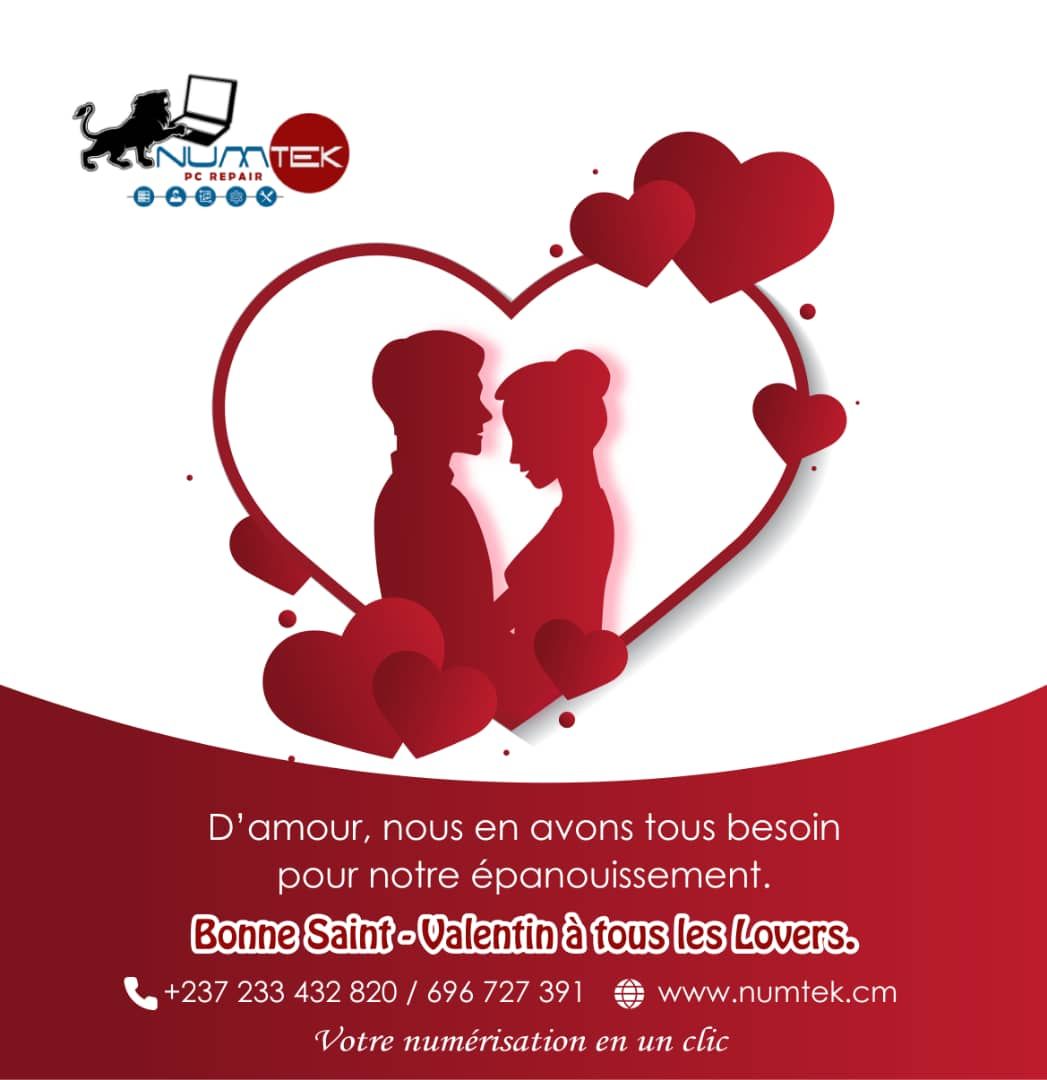 technonumtek's tweet image. D&apos;amour, nous en avons tous besoin pour notre épanouissement😍😍. Passez une excellente fête de Saint-Valentin.🌹
#Bonnefêtedesaintvalentin
#Happyvalentinesday