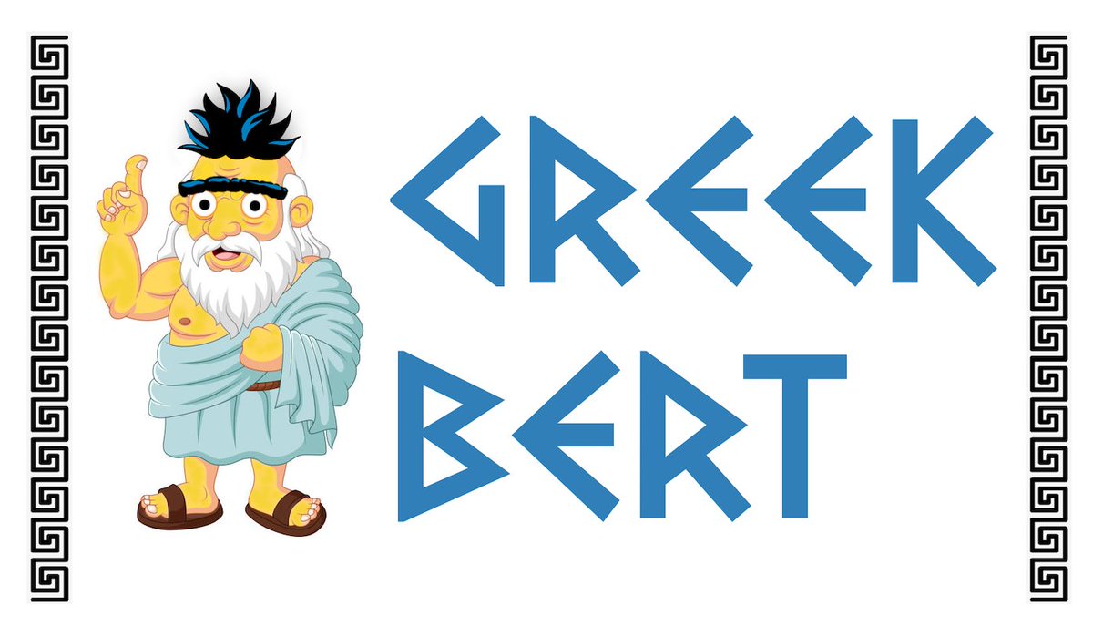 With <a href="/AUEBNLPGroup/">AUEB NLP Group</a>, we released a Greek edition of BERT that you can literally use with 2 lines of code via <a href="/huggingface/">Hugging Face</a> transformers for both <a href="/PyTorch/">PyTorch</a> / <a href="/TensorFlow/">TensorFlow</a>. Thanks TensorFlow Research Cloud (TFRC) for supporting our research. 🤗🇬🇷See details at github.com/nlpaueb/greek-…