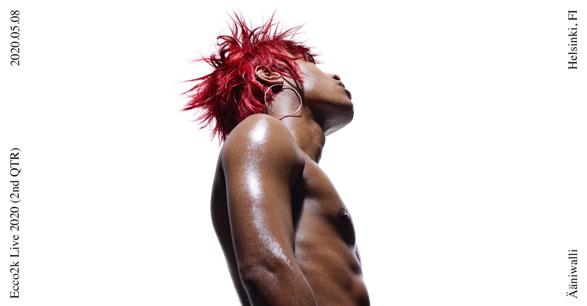 Ääniwalli &amp; Changeless presents:

Ecco2k (LIVE)

Exploited Body 
APEAK

8.5.2020
Helsinki, FI
Ääniwalli

<a href="/changelessrec/">Changeless</a> 
<a href="/ECCO2K/">Echo</a> 
@noahkin_