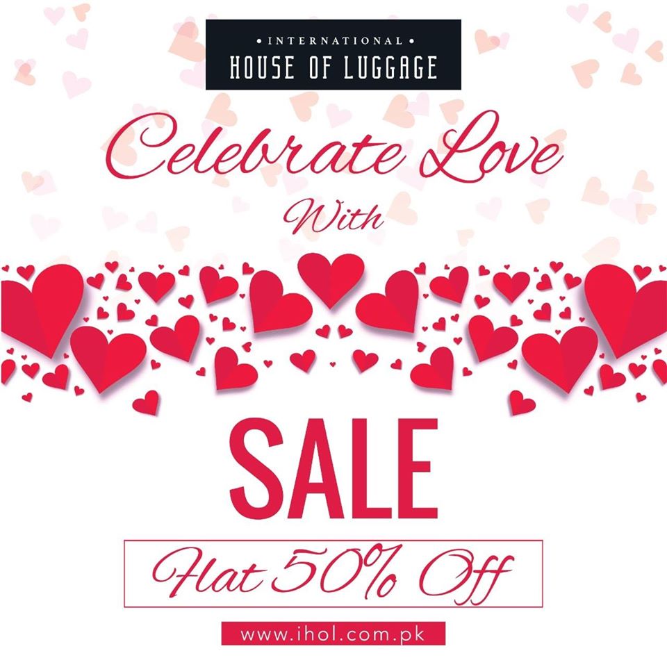 iholpk's tweet photo. This February 'Celebrate Love' with Flat 50% Discount. Visit your nearest Outlet or shop online.
#luggage #sale #biggestsale #love #celebration #valentine #travelers #suitcase #bags #internationalhouseofluggage #hedgren #travelpro #itluggage #ucb #swisspro #backpacks https://t.co/48nkwRvHxz