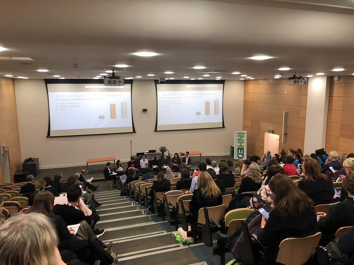 VevoxAlan's tweet photo. Fabulous to see TCD students at INHED 2020 using our TurningPoint polling solutions! #FlippedClassroom It’s normally the lecturers asking the students the questions! #TurningPoint https://t.co/1FTK7KQxk5