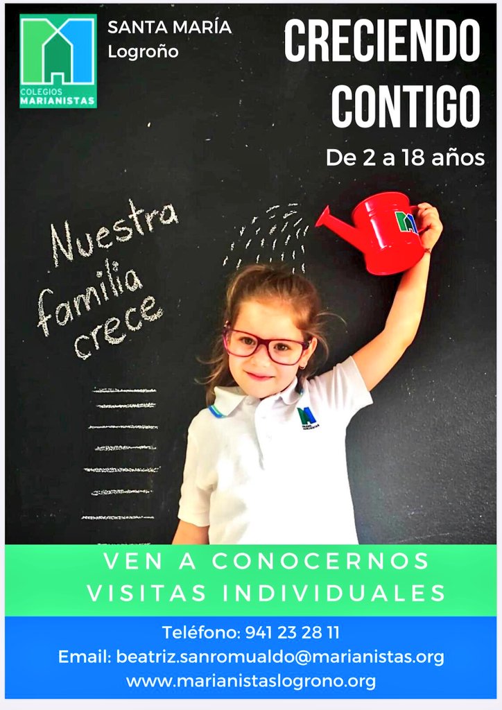 💙💚💙 CRECIENDO CONTIGO 💙💚💙
#micole #nuestrocole #colemarianistas #infantilmarianista #segundociclo #de2a18años  #educacioninfantillarioja #educacioninfantil #larioja #logroño