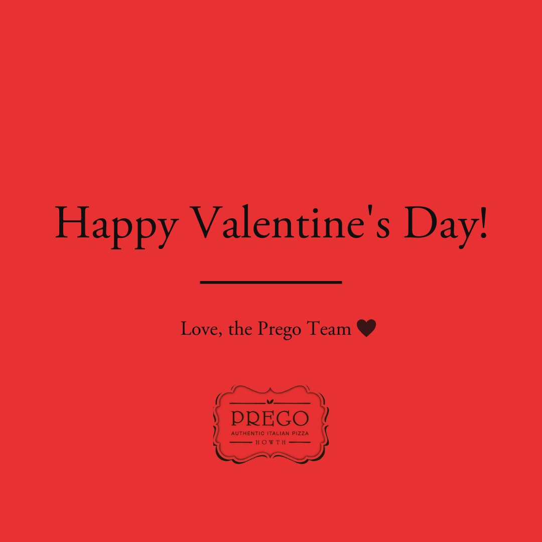 PregoHowth's tweet image. Happy Valentine's Day from all of the Prego Team! We hope that your day is filled with love 🌹