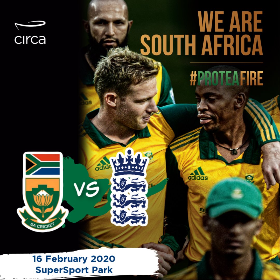CIRCA_SA's tweet photo. This 3rd KFC T20i match sees South Africa play England at the SuperSport Park Stadium in Centurion.
VIP Suites Available: info@circa.co.za
#Circa #CircaEvents #SAvEng #ProteaFire https://t.co/aEg4wKKvLK