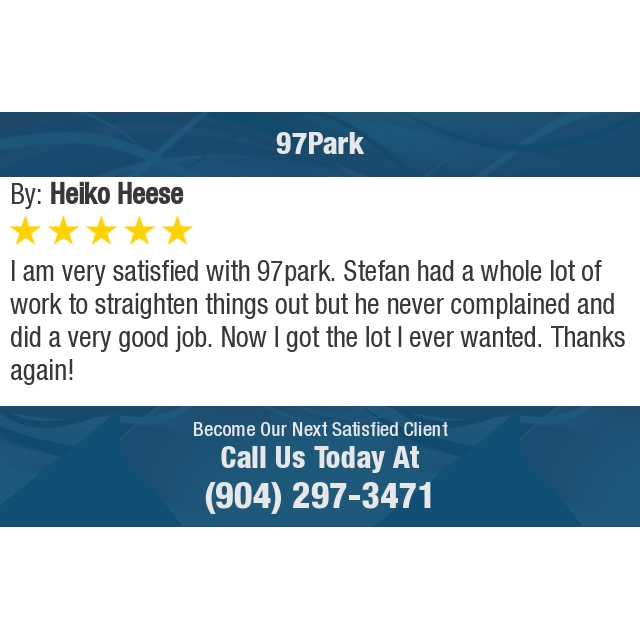 karenzander's tweet photo. 5 Star: Heiko H. "I am very satisfied with 97park. Stefan had a whole lot of work to straighten things out but he never complained..." https://t.co/nz0sJ7Xzc3