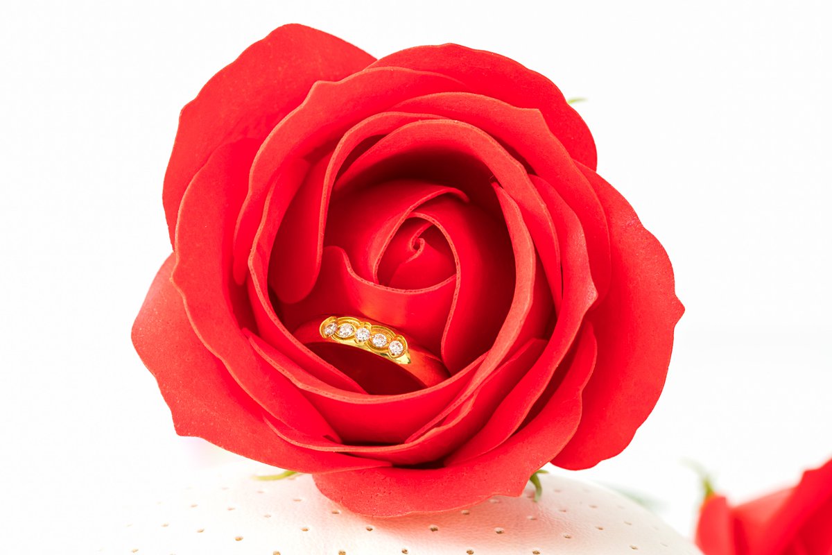 Happy Valentine's Day. We're sharing our love with everyone...and if you find a ring in your rose today... congratulations. #ValentinesDay2020 #ValentinesDay