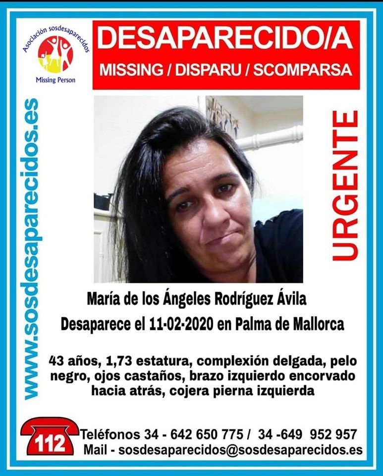 guardiacivil's tweet photo. ⚠️#URGENTE🆘

Esta es María de los Ángeles y ha #desaparecido en #PalmadeMallorca

¿La has visto?

📞062
📞091
📞112

Tu RT puede ayudar mucho y no cuesta nada. https://t.co/KQFlxw0vSB