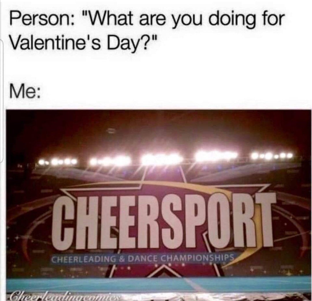 CheerSpiritFr's tweet photo. Joyeux Saint-Valentin à tous ! #cheerleadingfr #cheernews #cheerleading #cheerleaders #cheer #cheerworld #ValentinesDay2020 #ValentinesDay #passion #cheeeismyman https://t.co/jddx7OvJkb