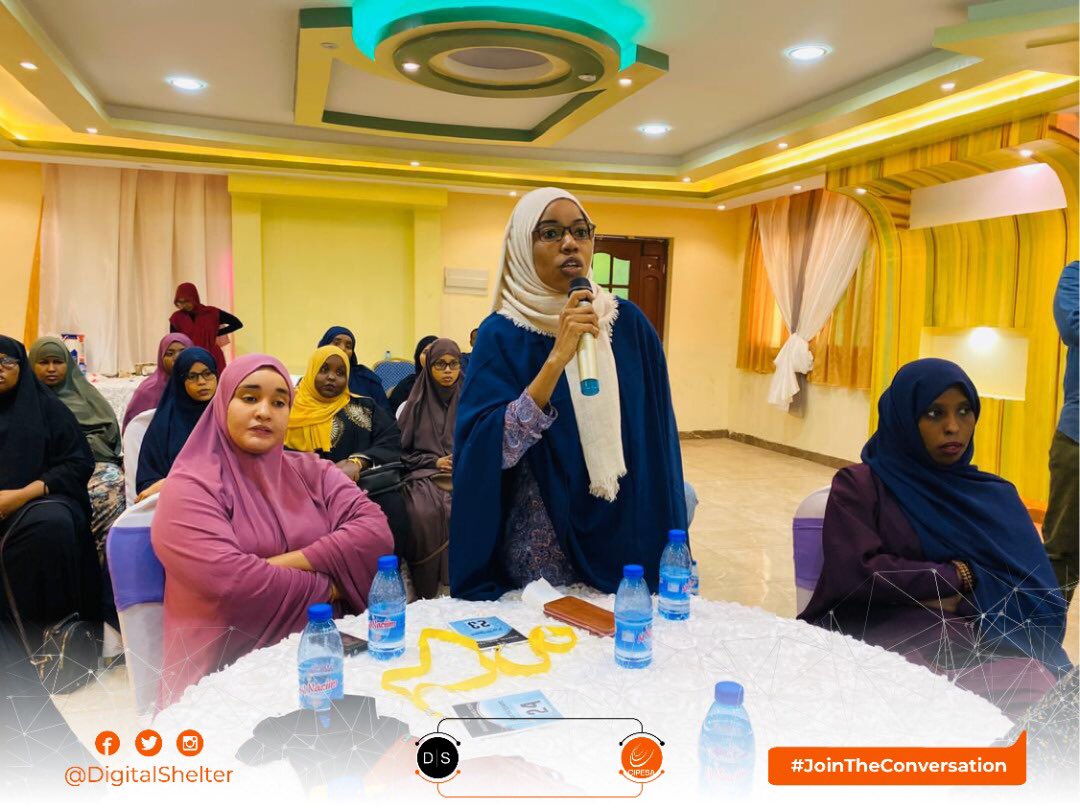 DigitalShelter's tweet photo. Women’s voices have long been excluded from the online civi space. We were honored not only to have them in our forum as participants but for their invaluable contribution in the discussion. This is your platform and your voice matters #OnlineSpace https://t.co/CQmePVxmga