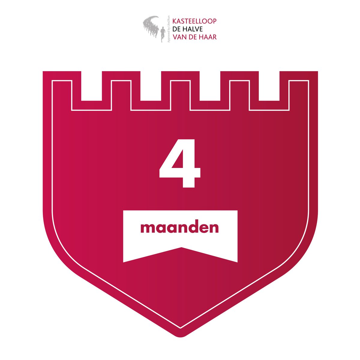 Nog exact vier maanden voor de start van Kasteelloop De Halve van De Haar 😍 Staat hij al in jouw agenda?