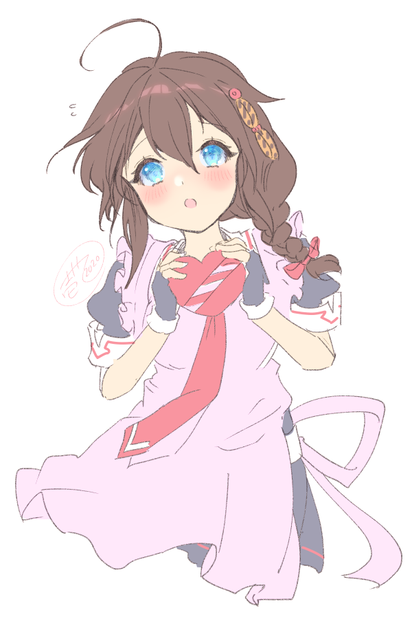 艦これ「「間に合った…かな?」
滑り込みバレンタイン時雨ちゃん #艦これ 」|壱十九 / illustratorのイラスト